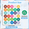 Customized Round Dot PVC Decorative Stickers DIY-WH0423-010-2