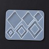 DIY Playing Card Theme Pendants Silicone Molds DIY-C076-01A-3