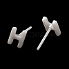 Hypoallergenic Bioceramics Zirconia Ceramic Stud Earrings EJEW-F340-04H-2