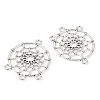 Tibetan Style Alloy Chandelier Components Links TIBE-TAG0001-01-3