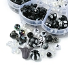 DIY Acrylic & ABS Plastic Imitation Pearl Beads Bracelets Making Kits DIY-FS0006-50-3