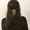 Brass Micro Pave Cubic Zirconia Hair Barrettes FR3076-3