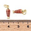 Brass Micro Pave Cubic Zirconia Pendants KK-Z147-03G-02-3