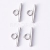 304 Stainless Steel Toggle Clasps STAS-P190-09-4