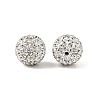 Polymer Clay Rhinestone Beads RB-H284-14MM-001-3