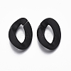 Spray Painted CCB Plastic Linking Rings X-CCB-R104-03C-01-2