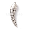 304 Stainless Steel Pendants STAS-M299-16AS-1