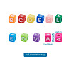 Mixed Color Acrylic Enamel Beads SACR-TA0001-08-7
