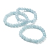 Dyed Natural Jade Beaded Stretch Bracelets BJEW-D446-C-13-1