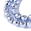 Electroplated Synthetic Non-magnetic Hematite Beads Strands G-B132-B01-01G-3