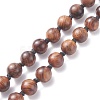 108 Mala Beads Necklace with Tassel NJEW-JN03791-7