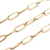 304 Stainless Steel Paperclip Chains CHS-F010-01B-G-02-2