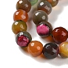 Natural Agate Beads Strands G-M437-B01-01E-4