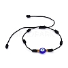 Adjustable Nylon Threads Braided Bead Bracelets BJEW-JB05251-04-1