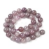 Natural Purple Madagascar Rose Quartz Beads Strands G-Z115-C02-10mm-3