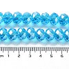Anti-Tarnish Glass Beads Strands GR12MMY-20L-4