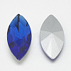 Pointed Back Glass Rhinestone Cabochons LS-RGLA-T083-7x15mm-11-2