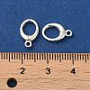 925 Sterling Silver Twister Clasp STER-D006-14S-3