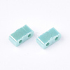2-Hole Opaque Glass Seed Beads SEED-S023-06E-2