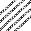 Oval Oxidation Aluminum Curb Chains CHA-TAC0004-01EB-1