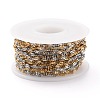 Two-Tone 304 Stainless Steel Dapped Chains CHS-B001-02-2