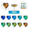 SUPERFINDINGS Handmade Lampwork Cabochons LAMP-FH0001-14A-2