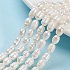 Natural Cultured Freshwater Pearl Beads Strands X-PEAR-L001-02-1