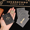 CHGCRAFT 10Pcs 5 Styles Wood Tarot Cards DJEW-CA0001-36-3