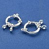 304 Stainless Steel Spring Ring Clasps STAS-G190-17S-A-2