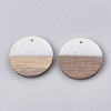 Resin & Walnut Wood Pendants LS-RESI-S358-02B-02-2