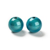 Spray Painted Acrylic Beads MACR-Q154-01A-2