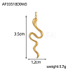 304 Stainless Steel Pendants STAS-OY005-51G-2