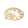 Brass Pendants KK-G423-12G-2