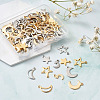 304 Stainless Steel Pendants STAS-PJ0001-07-7