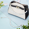   2Pcs Plastic Imitation Pearl Bead Bag Straps FIND-PH0008-21-4