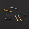 304 Stainless Steel Round Ball Nose Bone Rings WG2C4E4-06-4