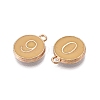 Light Gold Plated Alloy Enamel Charms ENAM-T010-07G-2