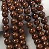 Natural Mashan Jade Round Beads Strands G-D263-10mm-XS14-01-5