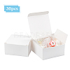 Foldable Creative Kraft Paper Box CON-WH0062-05A-5