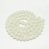 Baking Paint Crackle Glass Beads Strands X-DGLA-Q023-6mm-YS1-2