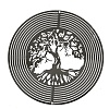 Tree of Life Stainless Steel 3D Wind Spinners PW-WGE2126-01-1