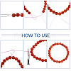 SUNNYCLUE DIY Bead Stretch Bracelets Making DIY-SC0009-51-6