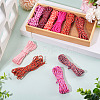 40M 10 Colors Polyester & Spandex Cord Ropes NWIR-TA0001-36-4