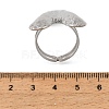 304 Stainless Steel Cuff Open Rings for Women SA-CBAF040-07P-3