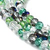Glass Beads Strands EGLA-A034-M4mm-24-3