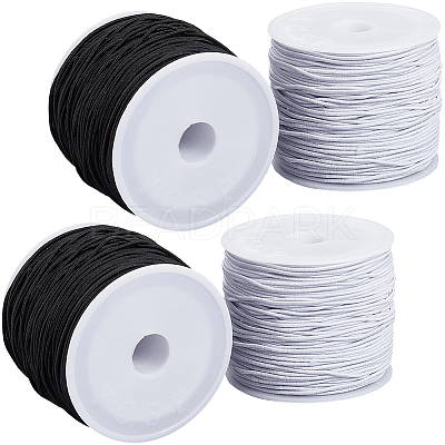 4Rolls 2 Colors Elastic Cords EC-PA0001-02B-1