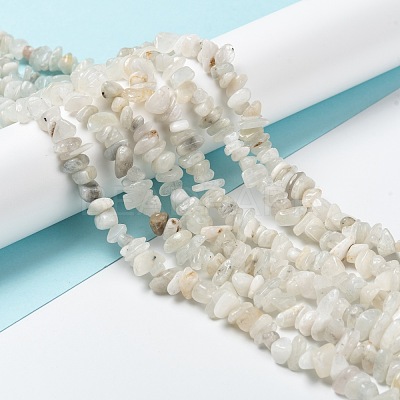 Natural Rainbow Moonstone Beads Strands X-G-A200-02-1