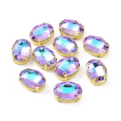 Oval Sew on Rhinestone DIY-E062-06G-A03-1