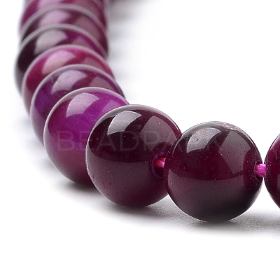 Natural Tiger Eye Beads Strands G-S259-03D-6mm-1