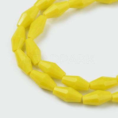 Opaque Glass Beads Strands GLAA-P001-03B-02-1